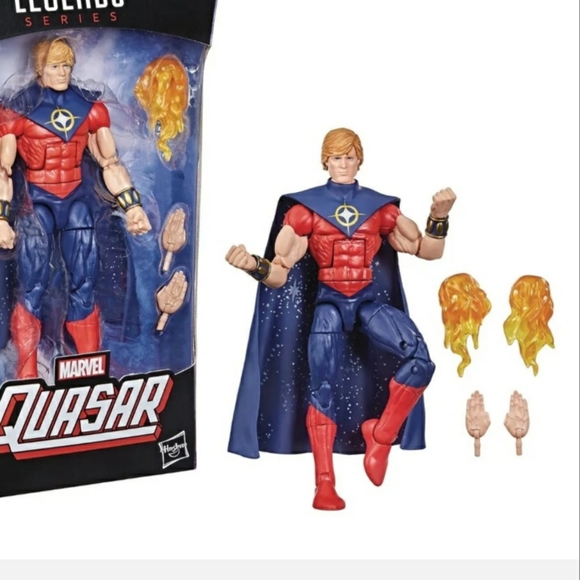 Quasar Marvel Legends 6" Action Figure Exclusive Wendell Vaughn w/ Quantum Bands - Picture 2 of 9